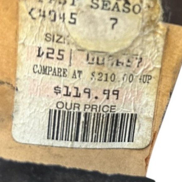 Guess black leather, vintage boots, straps and buckles, moto boots, vintage 90s - Picture 15 of 15